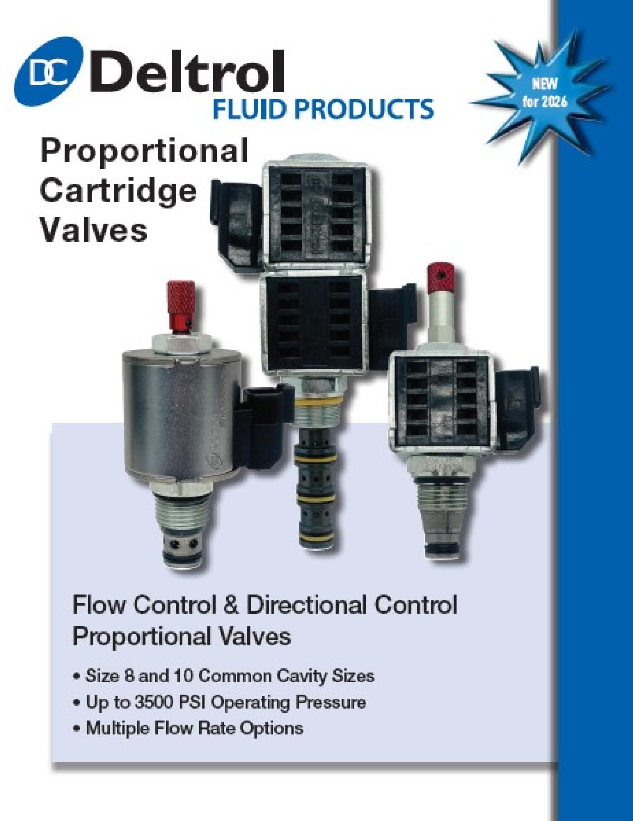 Proportional Cartridge Valves